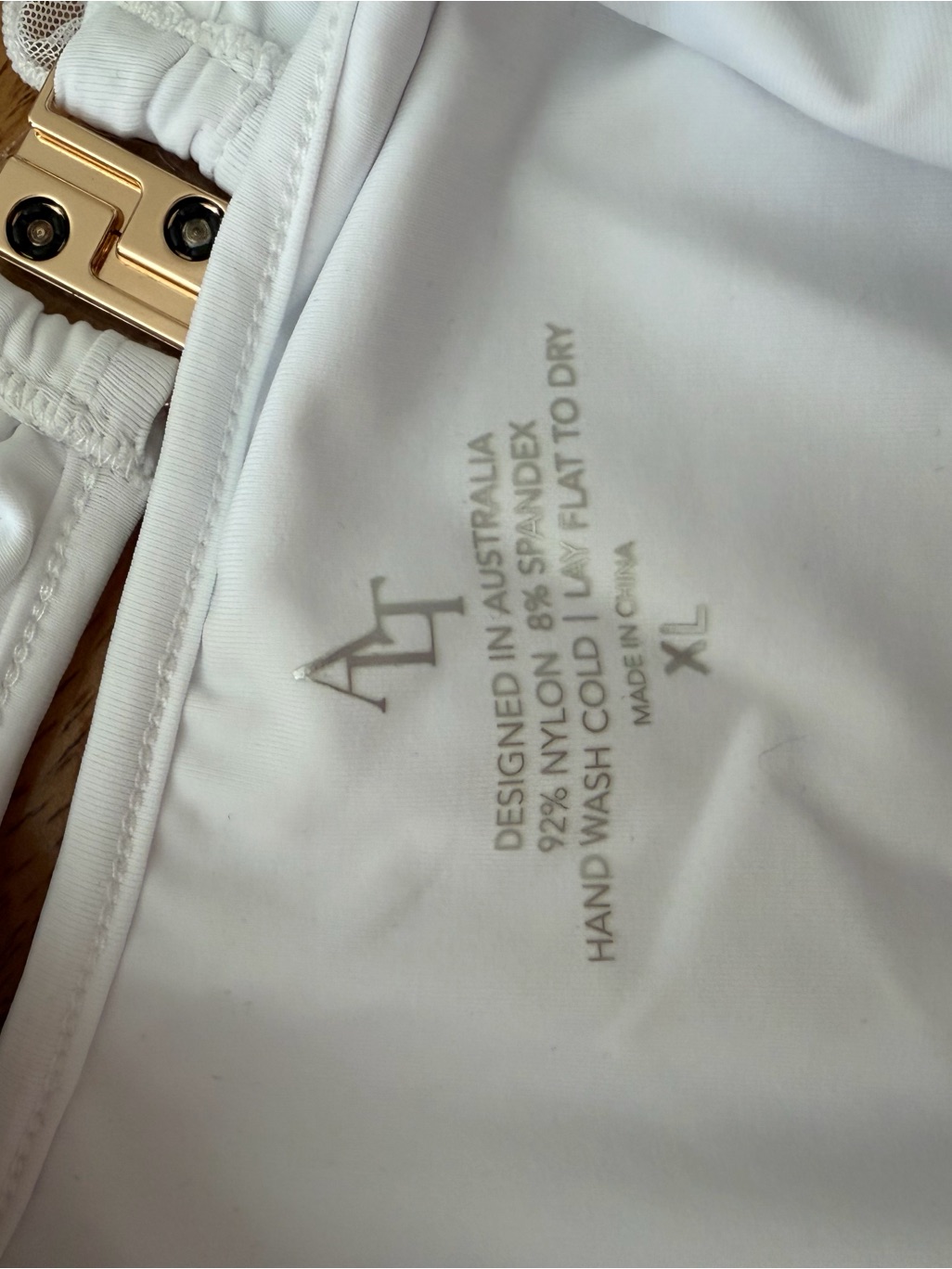 Alt Swim White One-Piece Swimsuit (Perfect For Bridal Events) — image 6 of 8